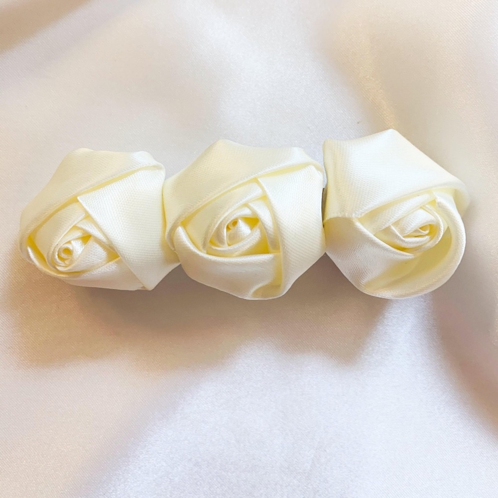 BRIDAL - ROSA Barrette & Clip Set - 2 pc - Picture 2 of 4
